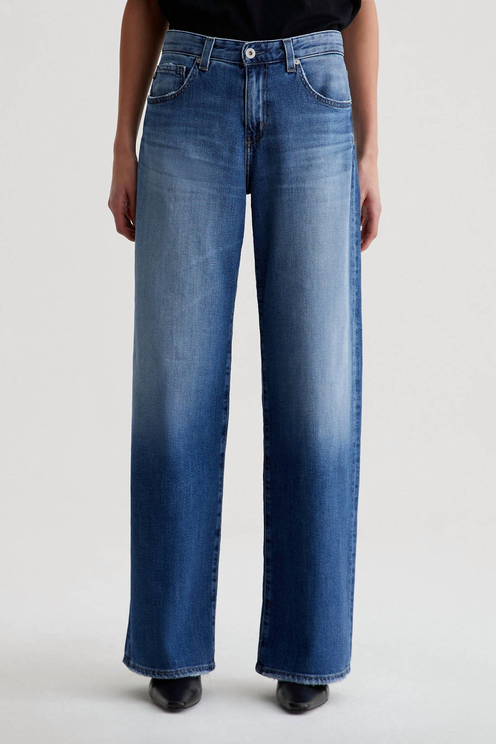 Adria Wide Leg Jeans In Headline