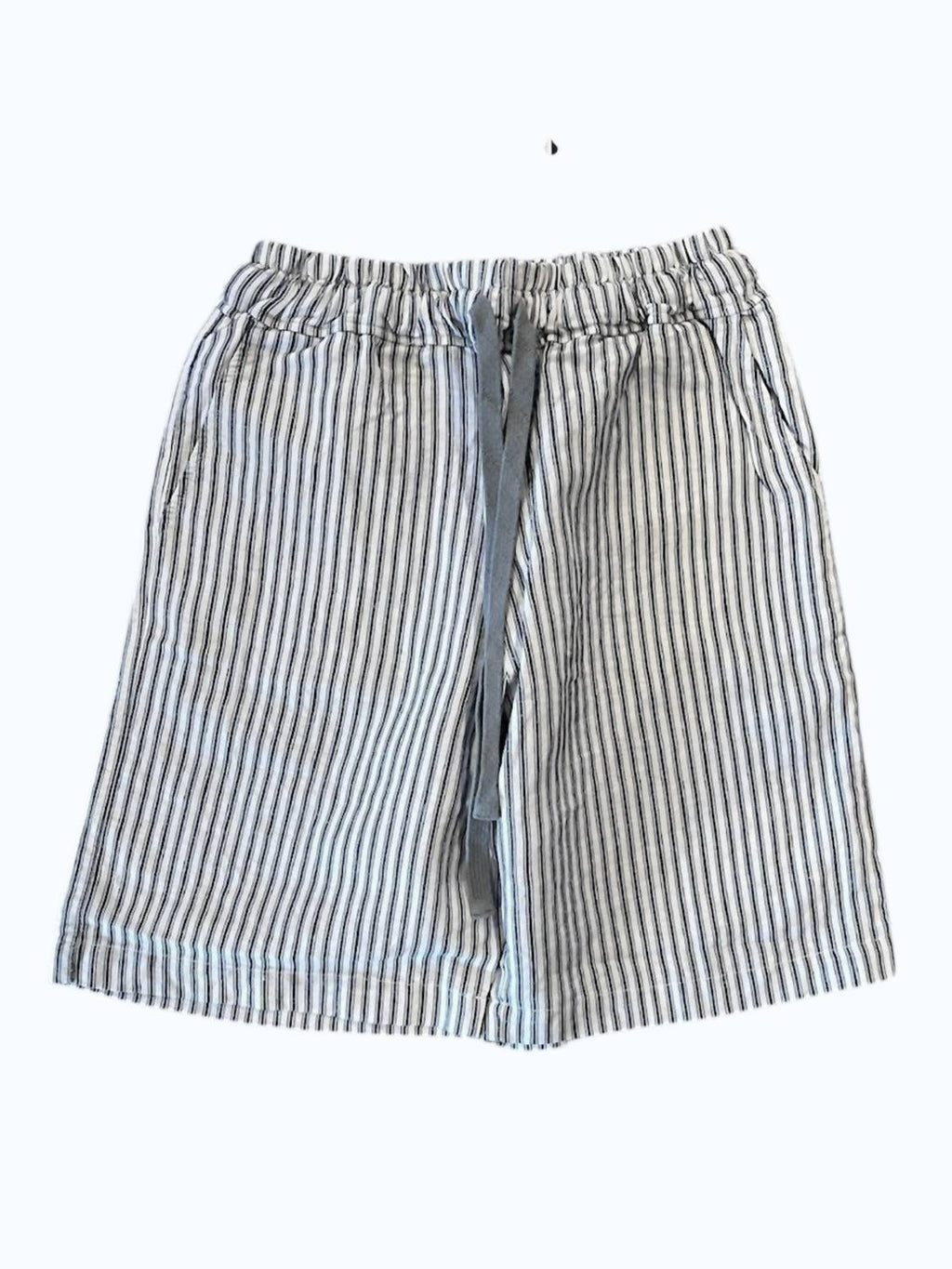 Women's Uomo Bermuda In White Stripe