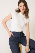 Women's Kori Mock Neck Rib Top