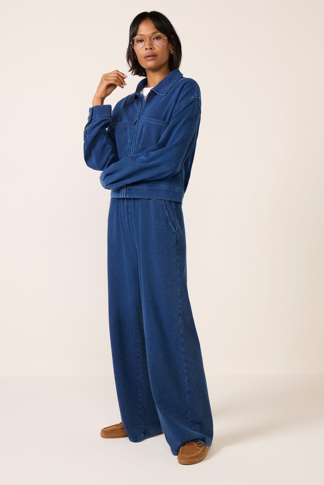 Women's Heritage Knit Denim Jacket