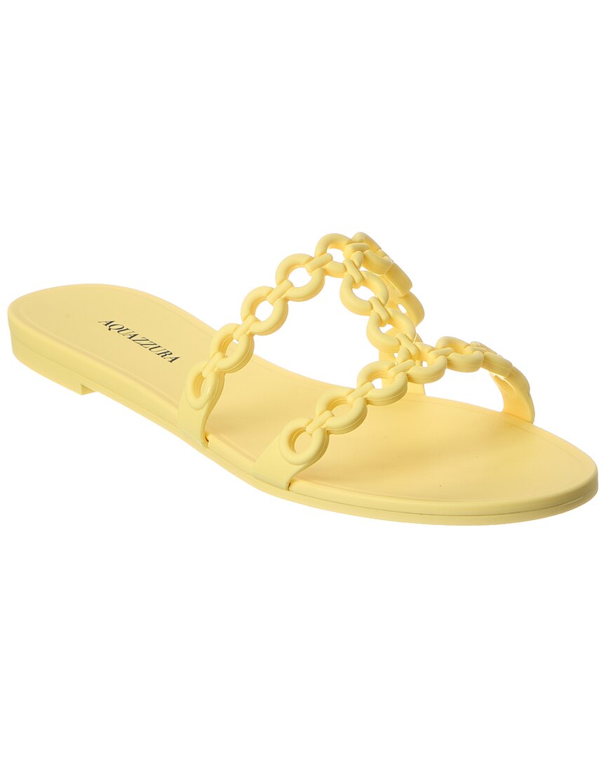 Aquazzura Infinity Chain Jelly Sandal