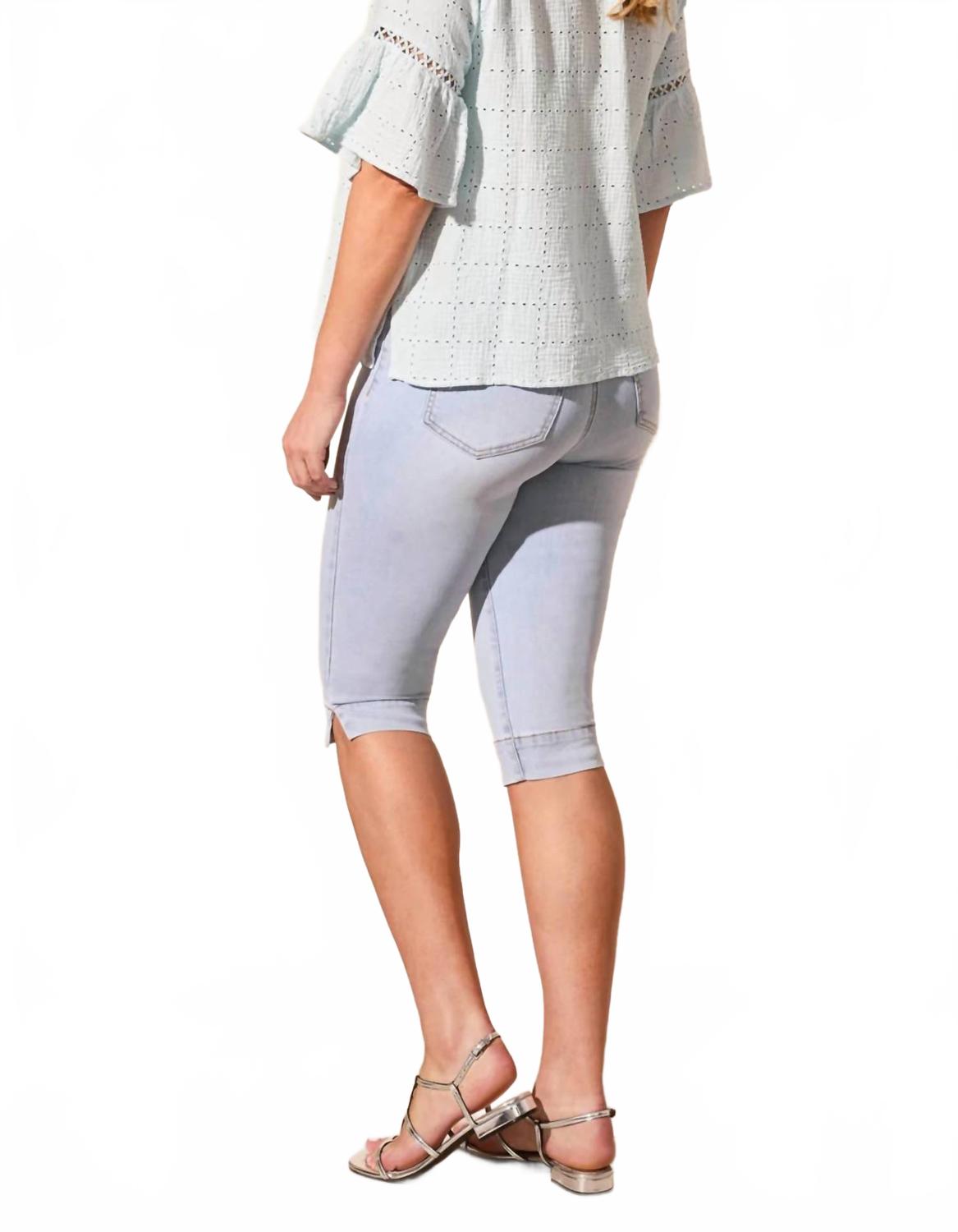 Gauze Eyelet Top In Water
