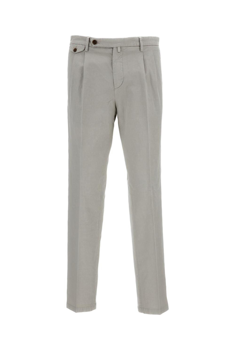 Grey Slim Distressed Trousers