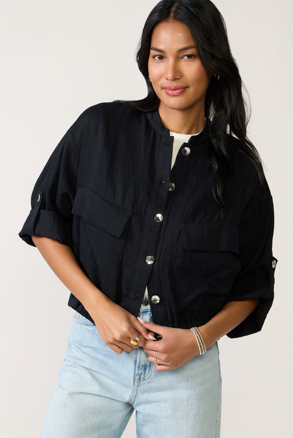 Women's Jessa Utility Bomber Jacket