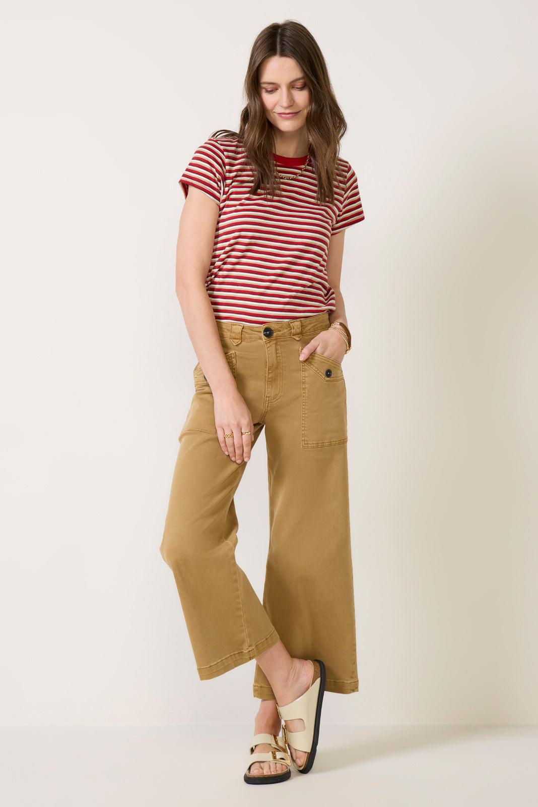 Women's Meg Wide Leg w Utility Pockets Pants