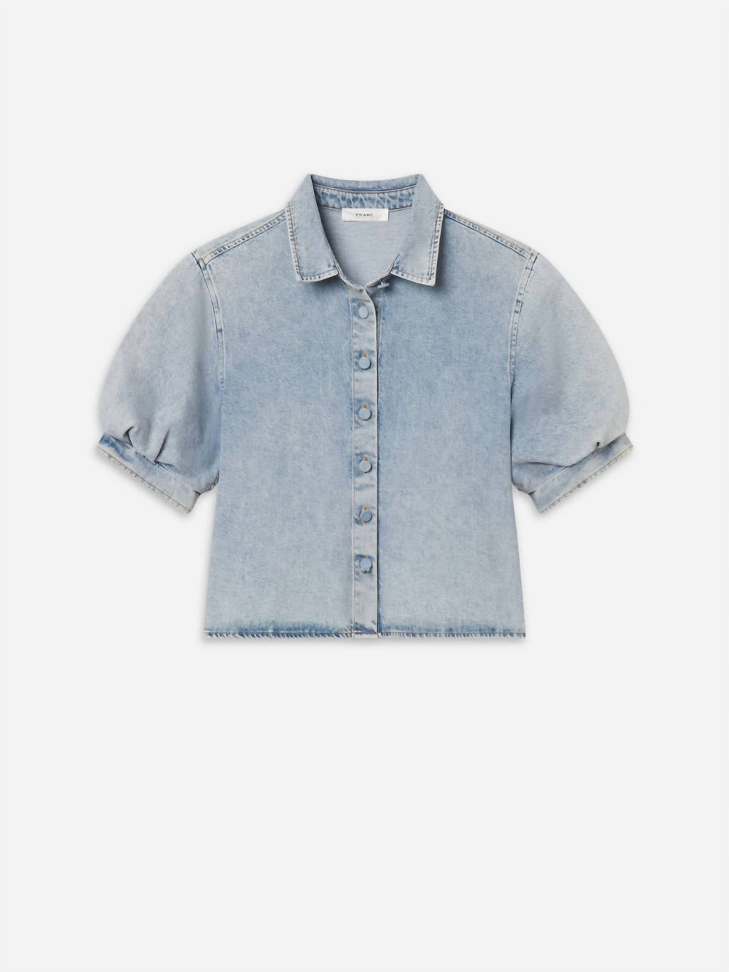 Billow Sleeve Shirt In Puffin