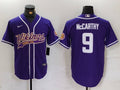 Men's Minnesota Vikings J.J. McCarthy #9 Purple Game jersey
