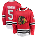 Men's Chicago Blackhawks Connor Murphy #5 Red Breakaway Player jersey