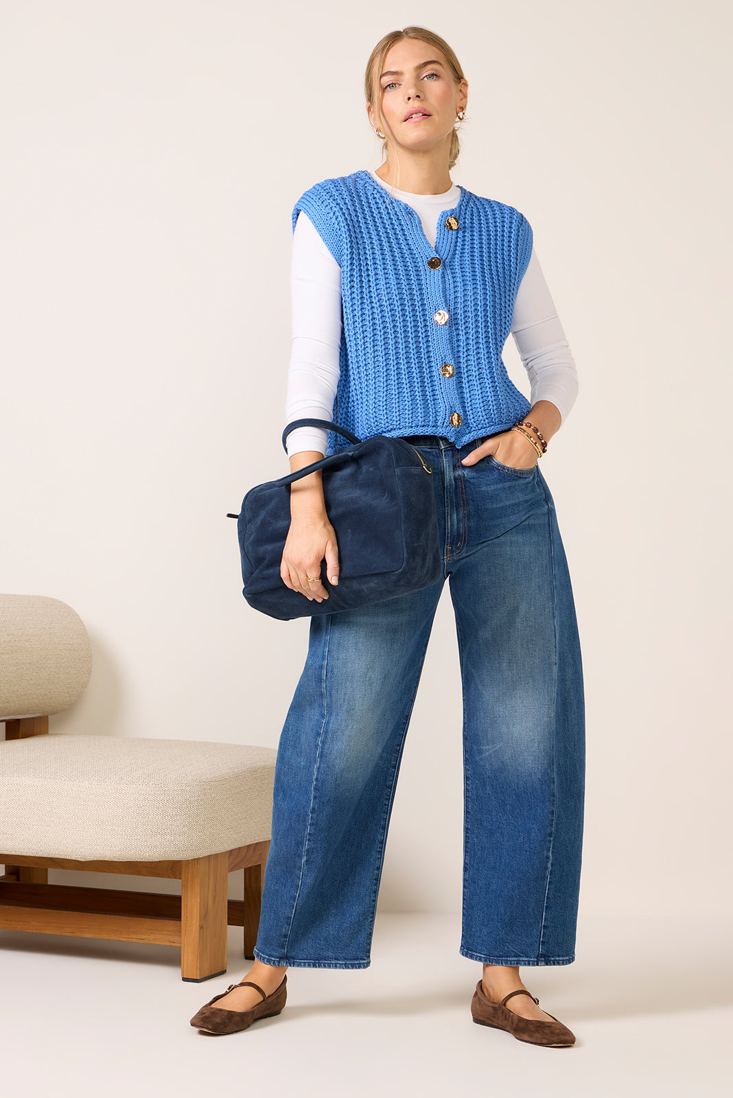 Women's Channing Open Stitch Cardigan