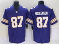 Men's Minnesota Vikings T.J. Hockenson #87 Purple Classic Player Jersey1