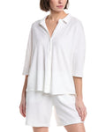 Majestic Filatures Terry Button Shirt