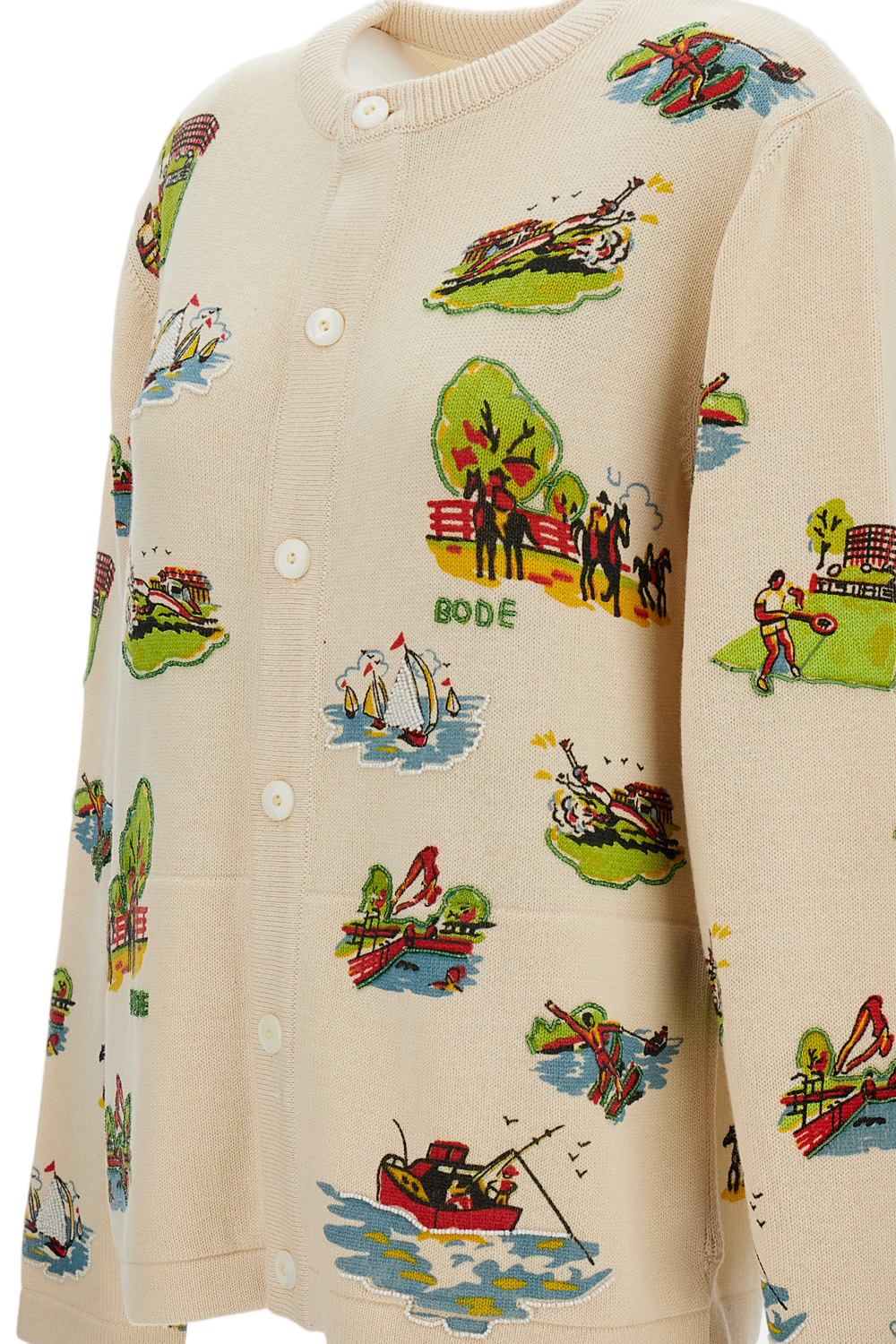 Beaded Camp Cardigan