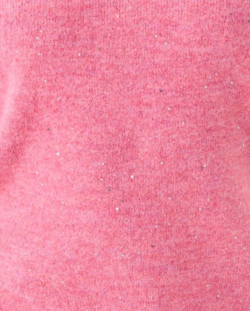 Lola Sequin Sweater In Confetti Pink Metallic