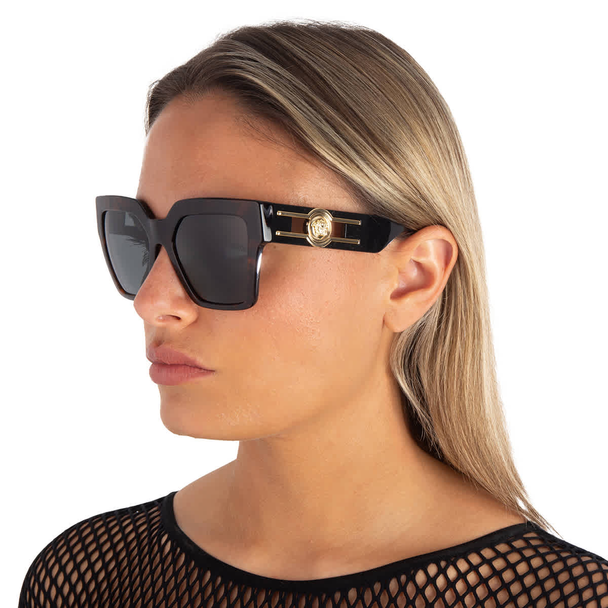 Versace Grey Butterfly Ladies Sunglasses VE4458 542987 54