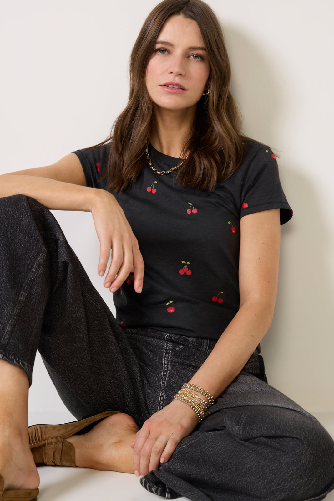 Women's All Over Cherry T-Shirt