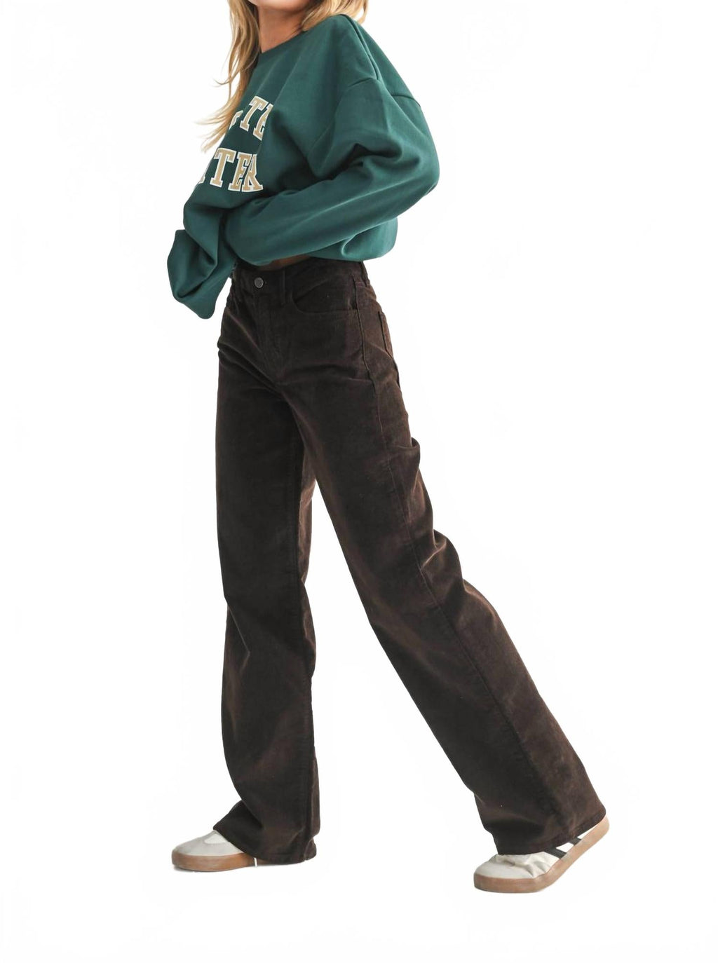 Women's Durango Corduroy Pant In Chocolate