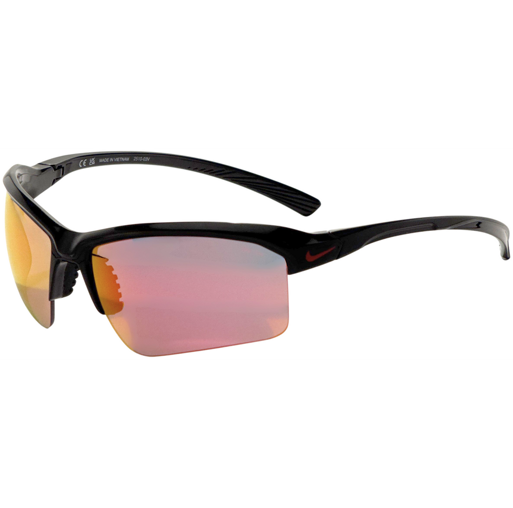 Nike Men's 70 mm Black Sunglasses