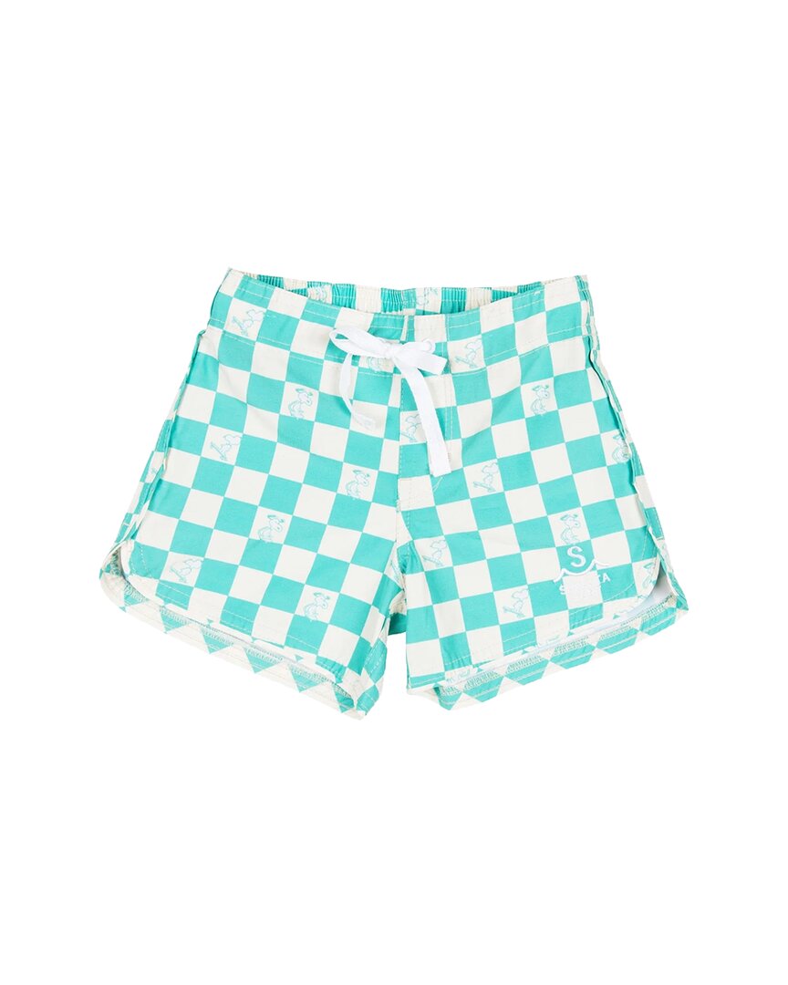 Seaesta Surf x Peanuts Checkerboard Boardshorts