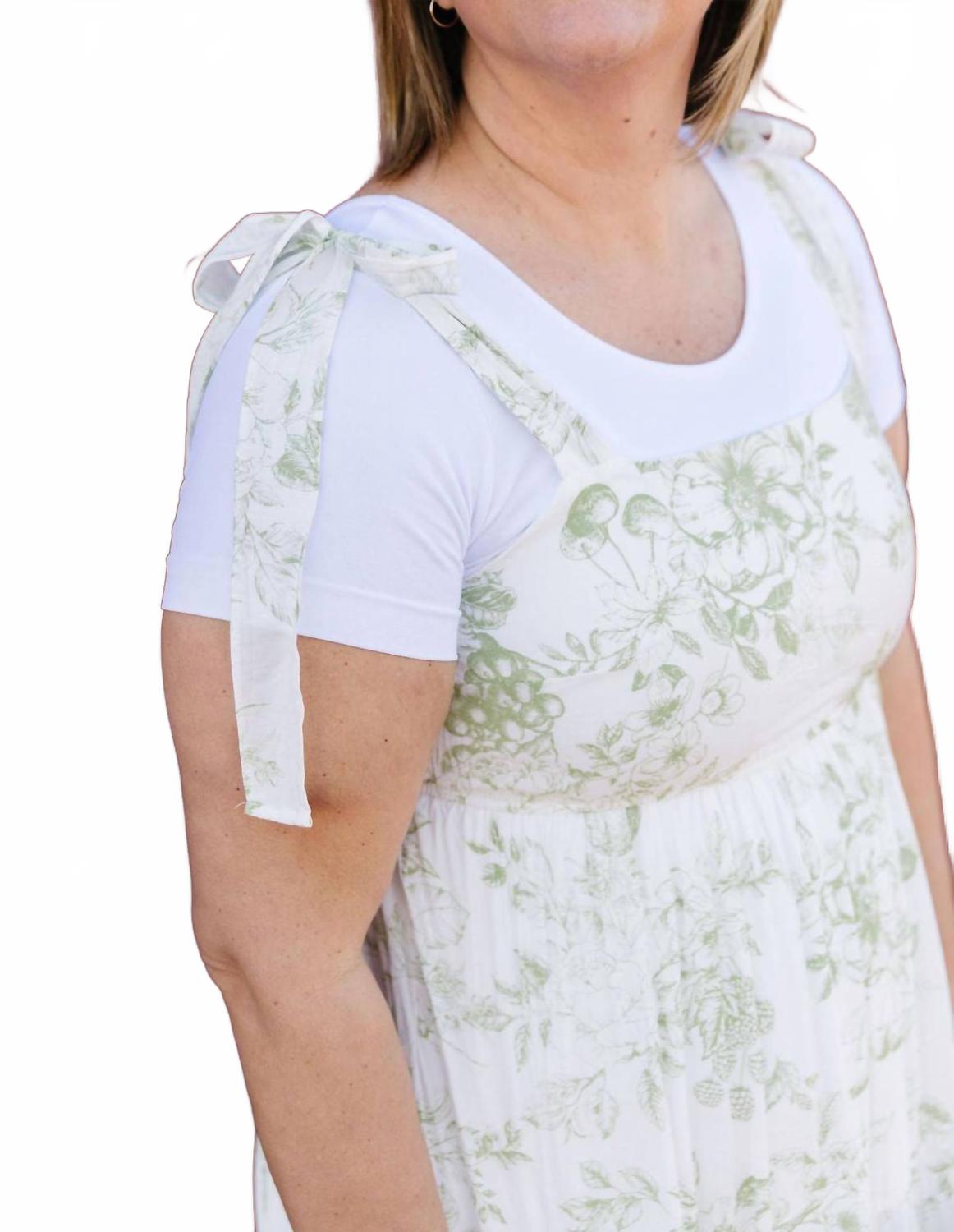 Haley Midi Dress In Green