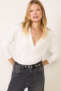 Women's Bex Split Neck Top