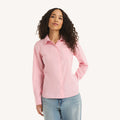 Nautica Womens Gingham Button-Up Shirt