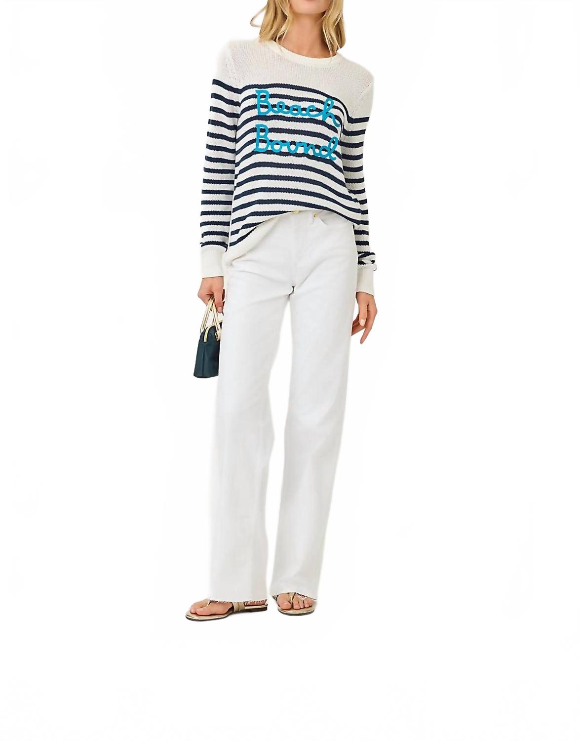 Kelsa Beach Bound Sweater In Coconut