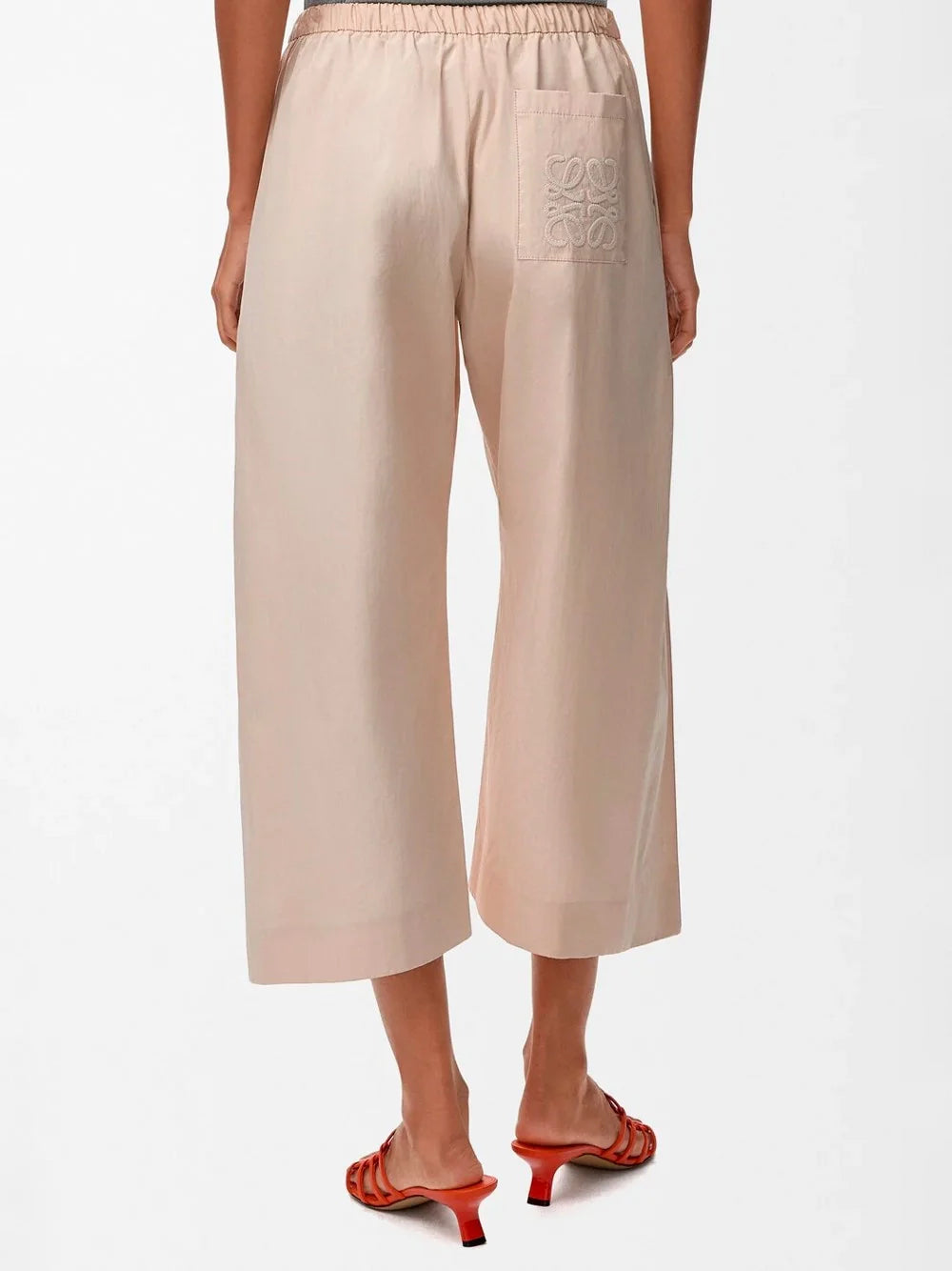 Loewe Women Paula`S Ibiza Cropped Elasticated Pants