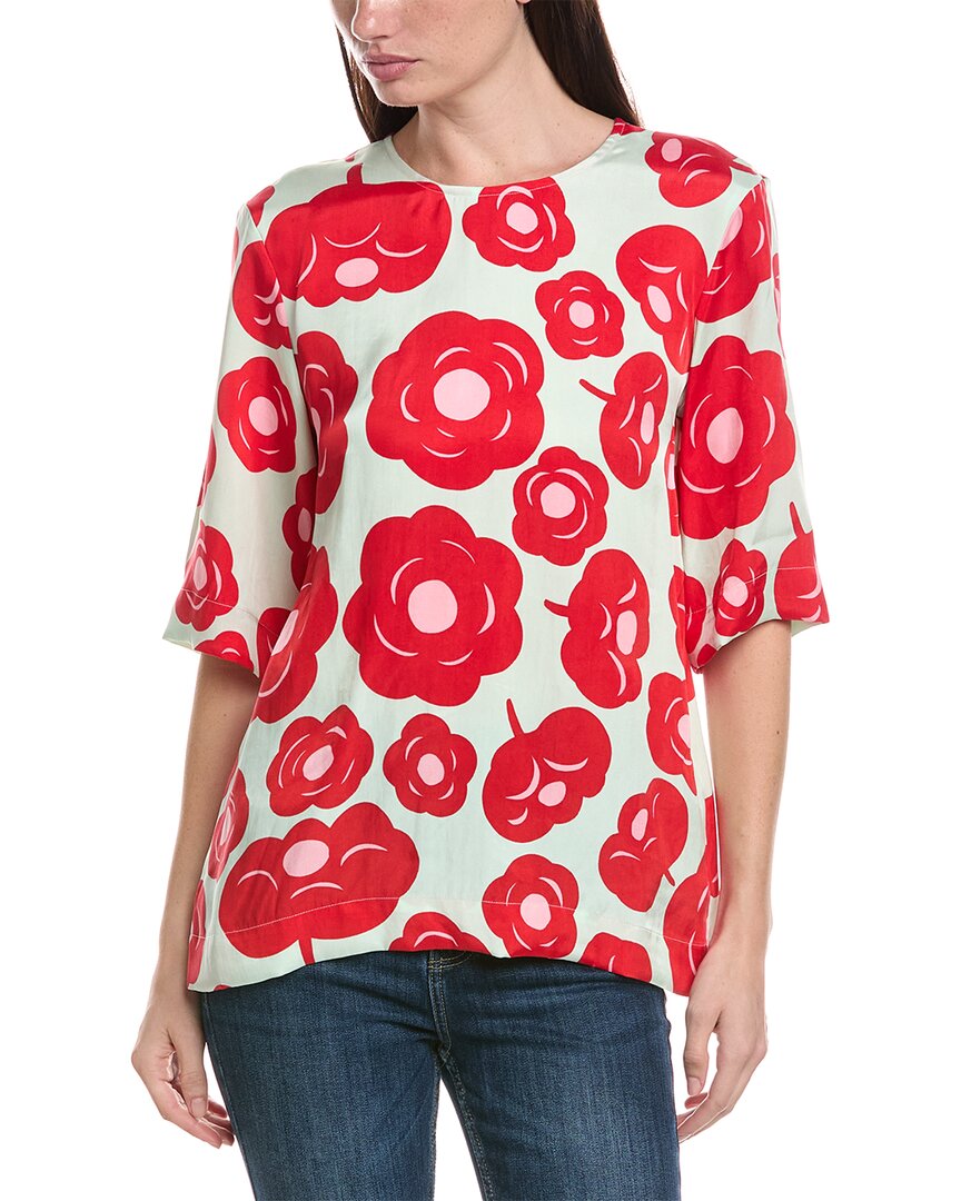 Marimekko Toinen Tumma Tie Back Top