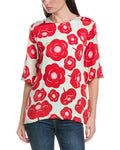 Marimekko Toinen Tumma Tie Back Top