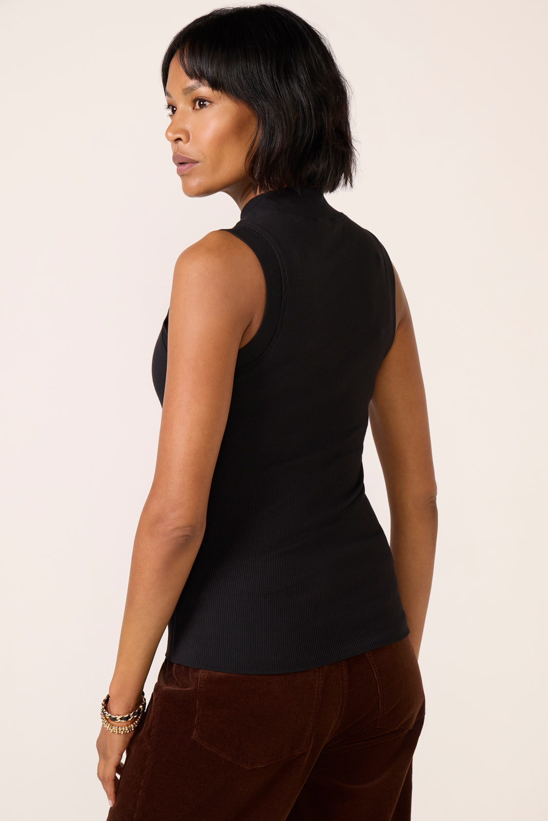 Women's Jones Mock Neck Tank Top