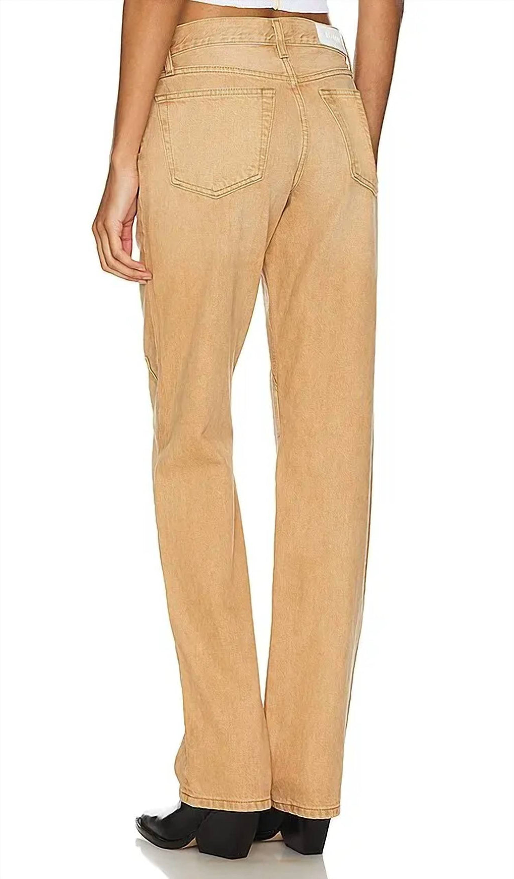 Easy Straight Jean In Western Desert Sand