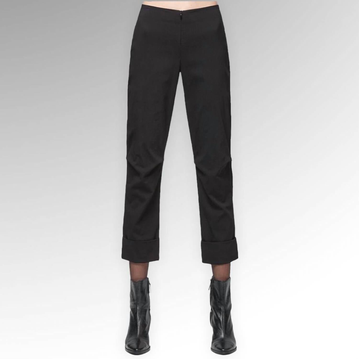 Verona Crop Pant In Black