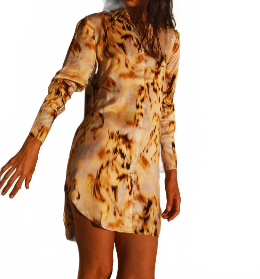 Daria Dress In Wild Horse