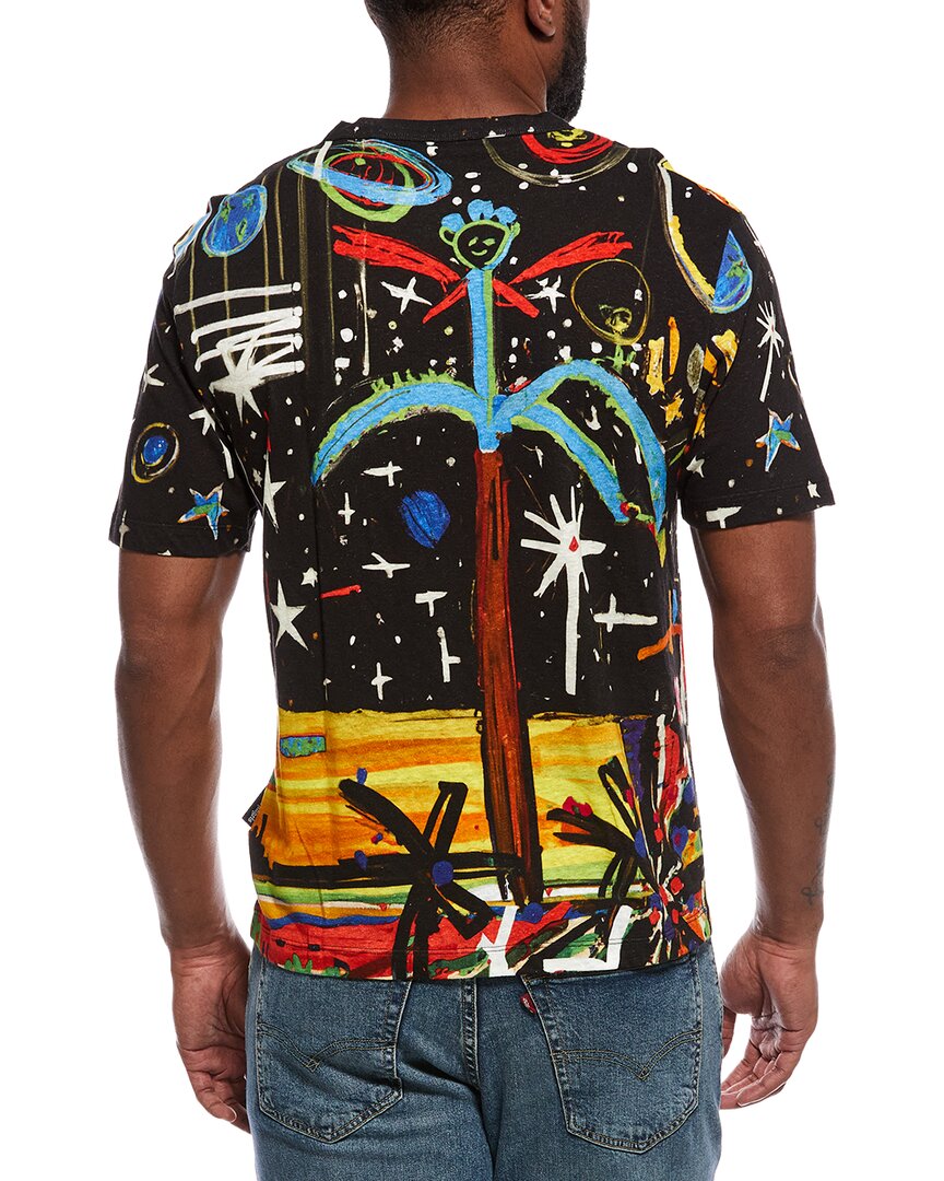 Palm Angels Linen-Blend T-Shirt