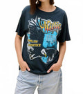Willie Nelson Outlaw Country Tee In Vintage Black