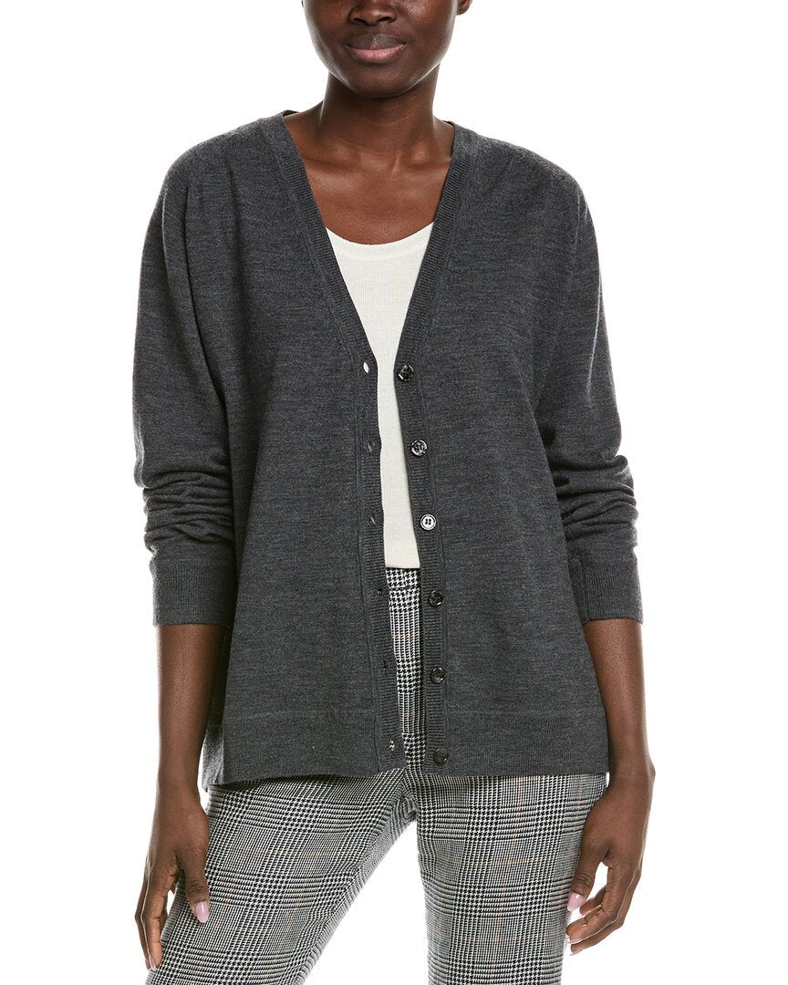 Sophie Rue Mona Button-Down Wool-Blend Cardigan