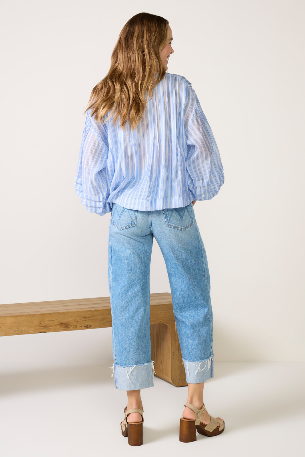 Women's The Half-Pipe Ankle Cuff Fray Boyfriend Jean