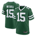 New York Jets Adonai Mitchell Legacy Green Team Game Jersey