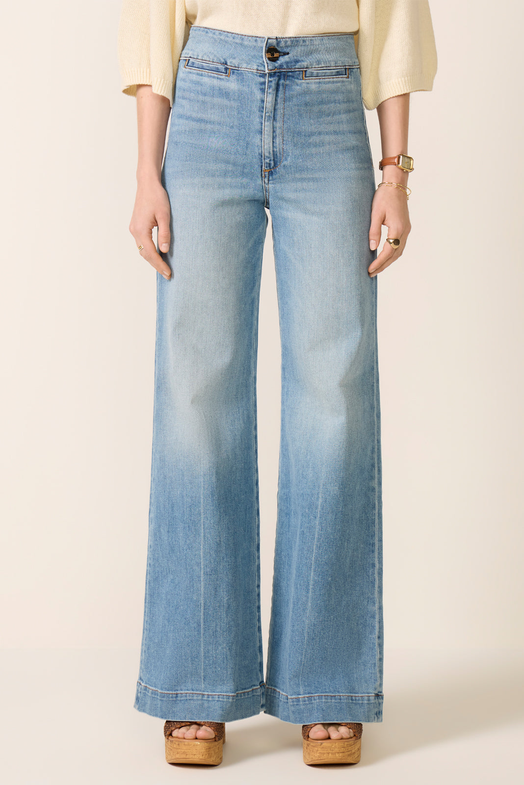 Women's Brighton Wide Leg Trouser Jeans