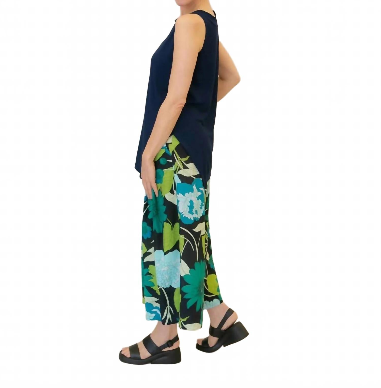 Cara Wide-Leg Pants In Floral