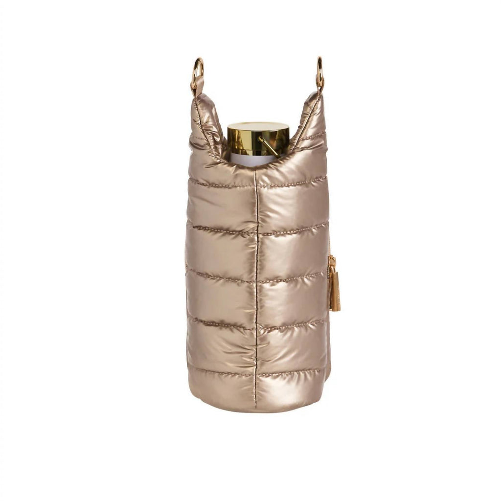 Women's Durable Nylon Hydrobag In Gold