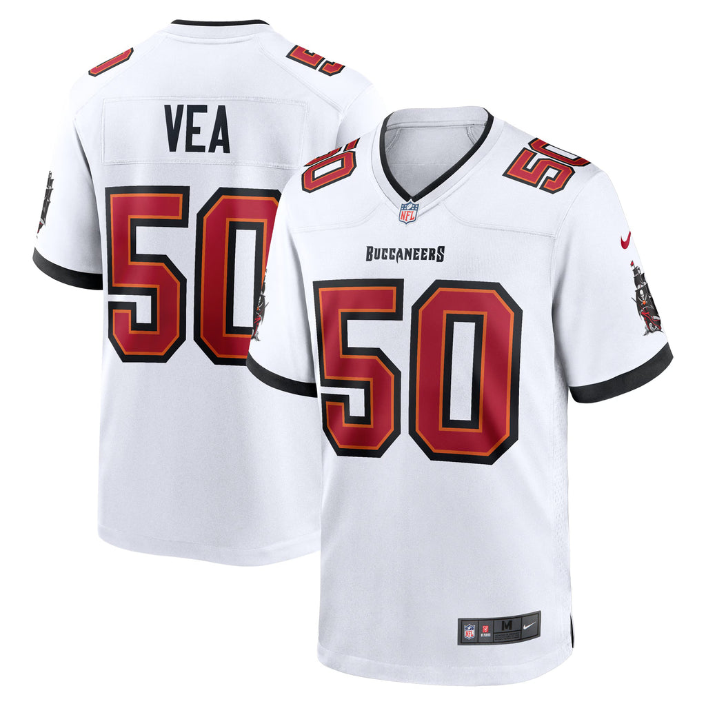 Tampa Bay Buccaneers Vita Vea White White Game Jersey