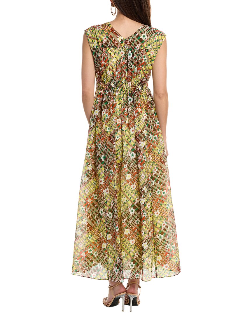 Diane von Furstenberg Gillian Silk-Blend Maxi Dress