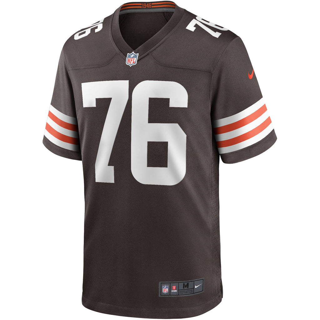 Cleveland Browns Lou Groza Brown Game Retired Player Jersey