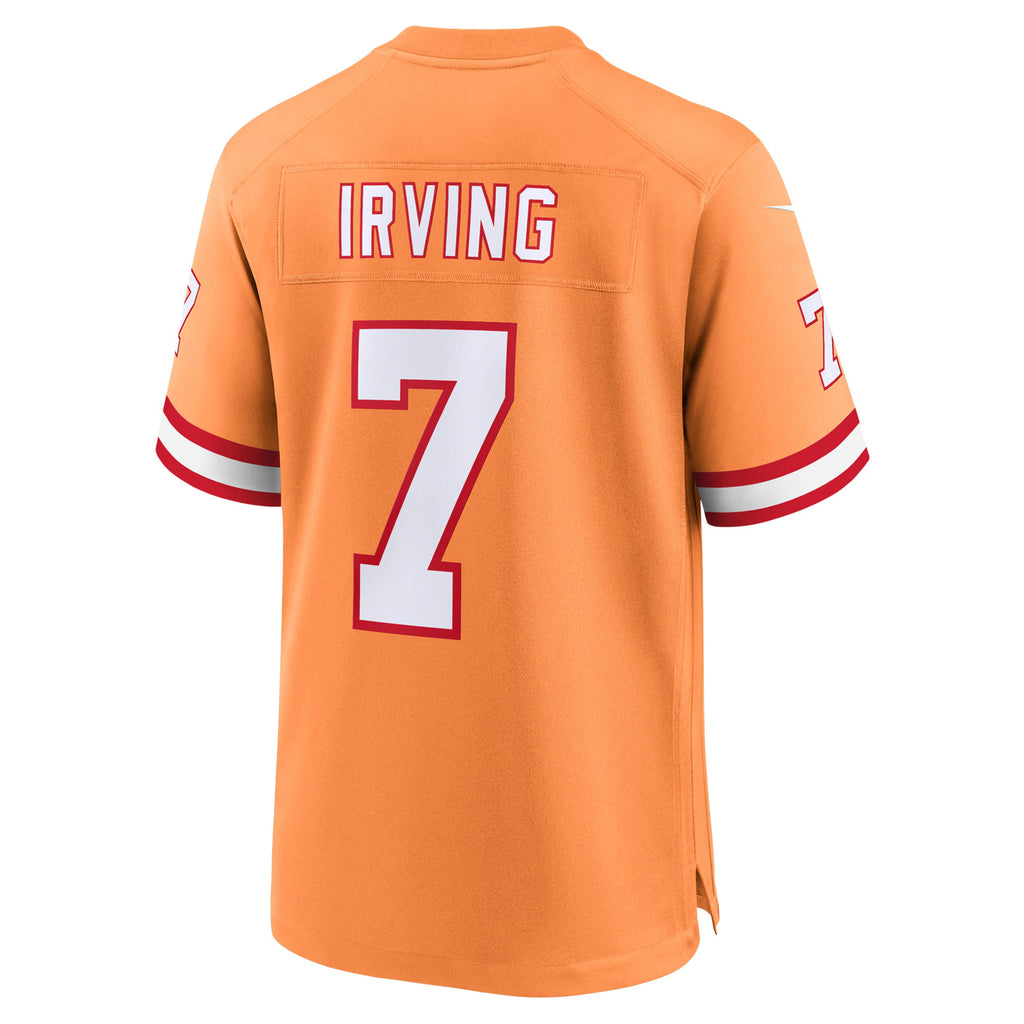 Tampa Bay Buccaneers Bucky Irving Orange Alternate Game Jersey