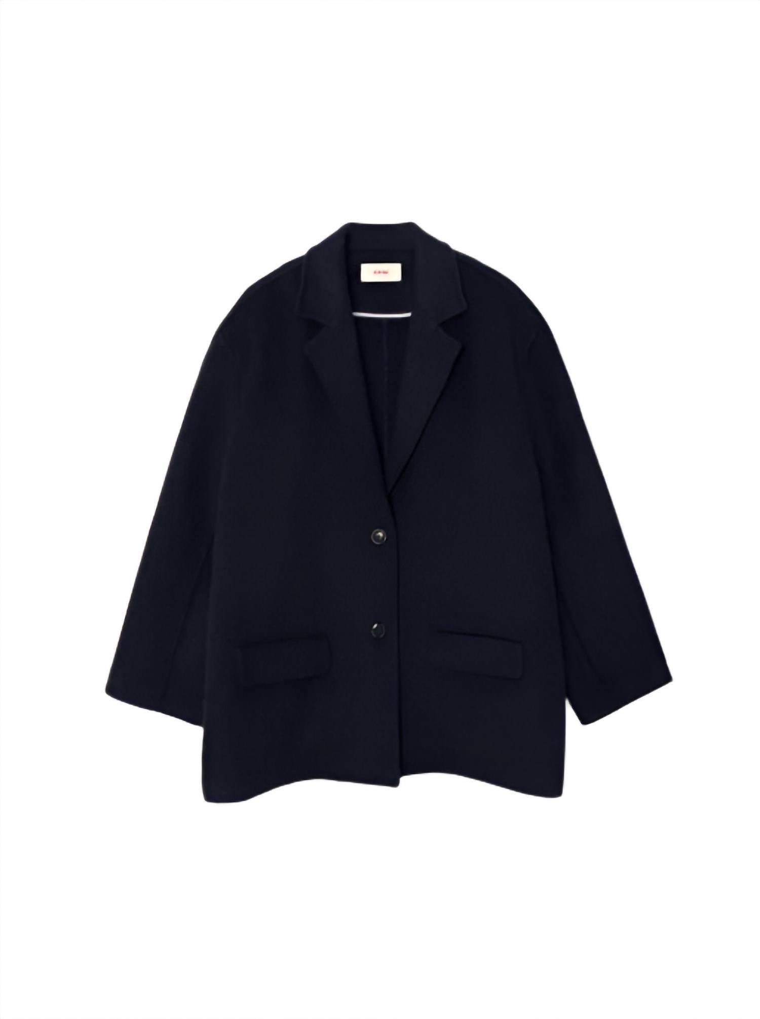 Rowan Jacket In Dark Navy