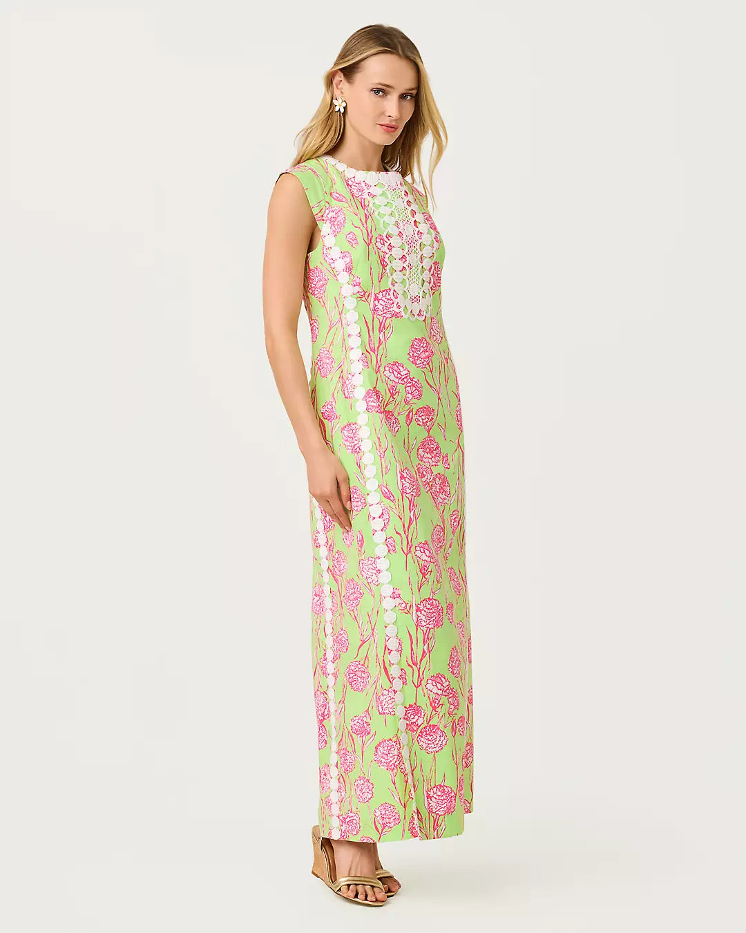 Rosalena Stretch Maxi Shift Dress