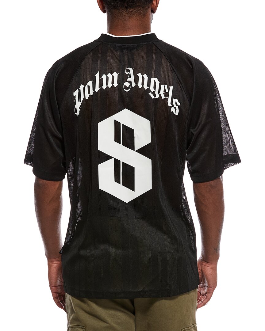 Palm Angels Mesh Logo T-Shirt