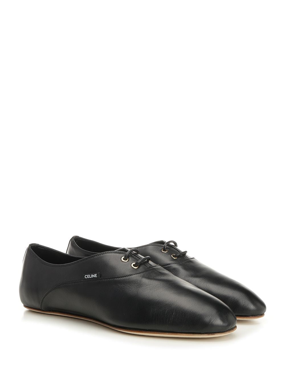 Celine Men Lace-Up Ballerinas In Lambskin