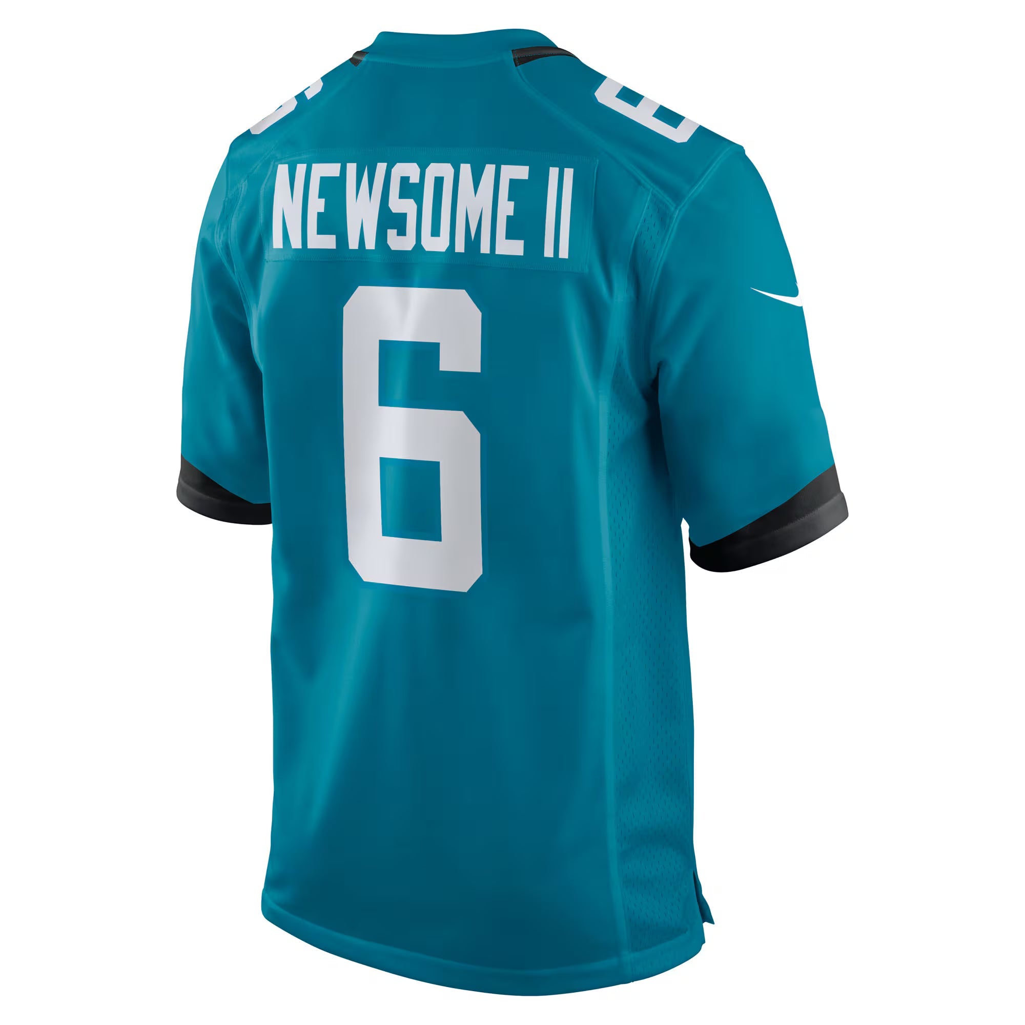 Jacksonville Jaguars Greg Newsome II Teal Team Game Jersey